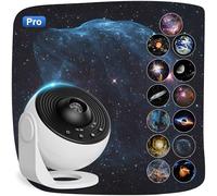 Lysumurl 13-in-1 Galaxy Projector with 12 Film Discs, 360° Starry Sky & Nebula Night Light, Celestial Display for Bedroom Decor - Kids & Adults