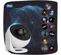 Lysumurl Galaxy Projector Pro, 13 in 1 Planetarium Star Projector with 12 Film Discs, 360 Starry Sky Night Light Nebula Lamp, Celestial Night Light f