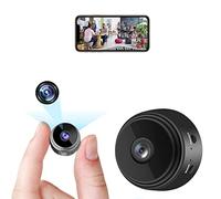 LySuyeo Mini Spy Camera Wireless HD 1080P Spy Security Camera WiFi Night Vision Motion Detection Two-Way Audio Video Security for Baby Hidden Indoor/Outdoor Black-A9