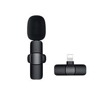 LySuyeo Wireless Tie Microphone for iPhone, Plug-Play Wireless Microphone for Vlog, Live Streaming, Youtube, TikTok, Facebook, Noise Reduction and Automatic Sync (No App Required)