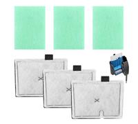 Lytari Filter Compatible with Interpet Internal CF1 Filter Service Pack 3 Month Fish Tank Filter Cartridges Service Kit Replacement Set Pack of 3 Month (3 Filter Cartridges, 3 Algaway Pads)