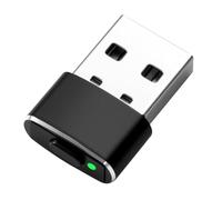 Lytari Mouse Jiggler Undetectable USB Mouse Mover with Switch Button Mini Wiggler Automatic Cursor Simulator with 3 Smart Jiggle Modes Driver-Free Plug and Play Keep Computer/Laptop Awake (Black)