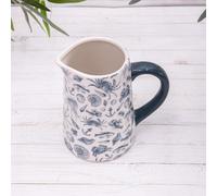 Lyte Annibells Ceramic Blue Coastal Seashell Jug Vase (18335)