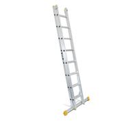 Lyte Premium Aluminium Trade Extension Ladder En131-2 Certified Heavy-Duty Work