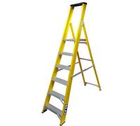 Lyte Trade Glass Fibre Platform Step Ladders 6 Treads