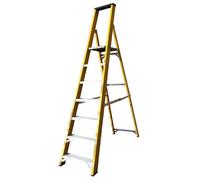 Lyte Trade Glass Fibre Platform Step Ladders 7 Treads