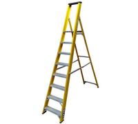 Lyte Trade Glass Fibre Platform Step Ladders 8 Treads