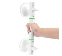 LYtech Suction Bathroom Grab Rails 35cm Hand Rail for Disabled Portable Mobility Aids Safety Handle with Indicator Suction Grab Bars for Shower Suction Bathtub Handle for Disabled Elderly Kid Pregnant