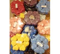 Lytham St Annes Soap Workshop 10 wax melt hearts in a choice of scents (Poison)