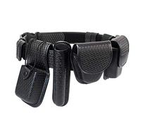 LytHarvest 8-in-1 Police Duty Belt Kit with Pouches, Law Enforcement Utility Belt Rig, Modular Security Guard Equipement, Tactical Utility Duty Belt, Basketweave (Medium)