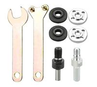 LYTIVAGEN Hand Drill Conversion Connecting Rod Shank Arbor Mandrel Drill Adaptor Electric Drill Variable Angle Grinder Connecting Rod Converter Set for Electric Grinding, Tile Cutting, Metal Polishing