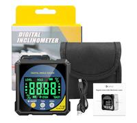 Lytool Laser Digital Level Box Angle Finder with Rechargeable Battery Magnetic Base Inclinometer Level with LCD Display, IP54 Waterproof, Ideal for Woodworking Construction DIY