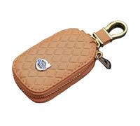 LyTTuu 1 Pcs Car Key Shell for Volvo EX30 2023 2024/Volvo EX90 2023 2024,Key Bag Key Box Key Pouch Protective Cover Protector Case Anti-Theft Waterproof Accessories,Orange