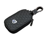 LyTTuu 1 Pcs Car Key Shell for Volvo EX30 2023/EX90 2023, Key Pouch Protector Case, Black