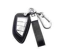 LyTTuu 1 Pcs Car Key Shells for BMW X1 X2 X3 X5 X6 5 Series 7 Series 2 6 Series (GT), Remote Keyring Bag Keychain Holder Key Fob Cover Case Key Case Key Holder Wallet Accessories,Black
