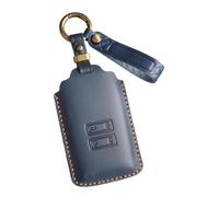 LyTTuu 1 Pcs Car Key Shells for Duster Captur Clio Logan Megane 1 2 3 Koleos, Remote Keyring Bag Keychain Holder Key Fob Cover Case Key Case Key Holder Wallet Accessories,Blue-B