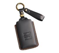 LyTTuu 1 Pcs Car Key Shells for Duster Captur Clio Logan Megane 1 2 3 Koleos, Remote Keyring Bag Keychain Holder Key Fob Cover Case Key Case Key Holder Wallet Accessories,Black-B