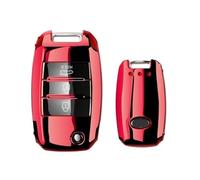 LyTTuu 1 Pcs Car Key Shells for KIA Rio QL Sportage Ceed Cerato Sorento K2 K3 K4 K5, Remote Keyring Bag Keychain Holder Key Fob Cover Case Key Case Key Holder Wallet Accessories,C