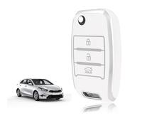 LyTTuu 1 Pcs Car Key Shells for Kia Sportage Rio Ceed Stonic Picanto Sorento Venga Soul Carens Cerato K2 K3 K4 K5, Remote Keyring Bag Keychain Holder Key Fob Cover Case Key Case Key Holder Wallet