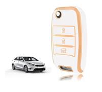 LyTTuu 1 Pcs Car Key Shells for Kia Sportage Rio Ceed Stonic Picanto Sorento Venga Soul Carens Cerato K2 K3 K4 K5, Remote Keyring Bag Keychain Holder Key Fob Cover Case Key Case Key Holder Wallet