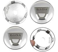LyTTuu 4 Pcs Car Hub Centre Caps for Dacia Duster Logan Sandero Lodgy 60mm,Wheels Centre Caps Hub Cover Hub Caps Wear Resistant Sunscreen Tyres Rims Accessories