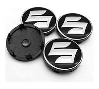 LyTTuu 4 Pcs Car Hub Centre Caps for Suzuki Swift Sport SX4 54mm,Wheels Centre Caps Hub Cover Hub Caps Wear Resistant Sunscreen Tyres Rims Accessories,Black