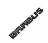 LyTTuu Car Emblems for Smart Brabus,3D Badge Logo Decorations Sticker Decals Sign Decor Waterproof Durability Anti Scratch Styling Body Fittings,Black