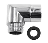 lyualma Shower Head 90°Elbow Connector to Shower Hose Adapter with Rubber Seal Shower Adapter Shower Head Adapter Sink
