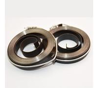 Lyuduo-compression spring Extension Constant Force Coil Spring Steel Flat Spiral Torsion Spring,0.7 Thickness*16mm Width *1800mm Length*57mm Out Diameter, 1pcs, Compression resistant and durable