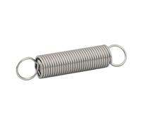 Lyuduo-Extension Springs 1.2mm 304 Stainless Steel Dual Hook Small Tension Spring Outer Dia 10mm 12mm Length 40-100mm, 2Pcs, Compression resistant and durable(90mm,12mm)