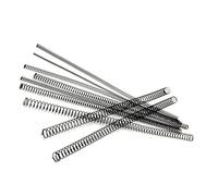 Lyuduo-Extension Springs Elastic Compression Spring Wire Diameter 1.4mm, Outer Diameter 8-29mm, Length 300mm 65MN Compression Spring,2 Pieces, Compression resistant and durable(1.4x14x300mm)