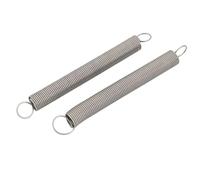 Lyuduo-Extension Springs Wire Dia 0.7mm OD 5mm 6mm Stainless Steel Tension Spring With A Hook Extension Spring Length 15mm To 50mm, 5pcs, Compression resistant and durable(20mm,6mm)