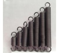 Lyuduo-Extension Springs Wire Diameter 2.5mm Length 50-500mmmm Outer Diameter 14-18mm Tension Extension Spring, 1pc Compression resistant and durable(220mm,14mm)