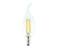 Lyveco SES Clear LED 4 Watt Filament Candle Wick 470 Lumens 2700K