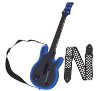 Lyvix Wireless Guitar Controller for PS4/PS3/PC - Compatible with Guitar Hero, Rock Band, Clone Hero & Fortnite Festival, with Strap, RGB Light & Audio Jack