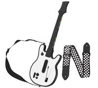 Lyvix Wireless Guitar Controller for PS4/PS3/PC - Compatible with Guitar Hero, Rock Band, Clone Hero & Fortnite Festival, with Strap, RGB Light & Audio Jack