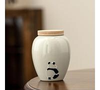 LYVQZPWLR Ceramic Memorial Mini Ashes Urns, Ceramic Panda Memorial Keepsake Sharing Cremation Urn For Human And Pet Ashes Multicolor(F)