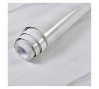 LYVQZPWLR Clear Wall Protector Contact Paper, Self Adhesive Waterproof Oil Proof PVC Vinyl Film for Kitchen Multicolor Multiple Sizes(Marble Jazz White,80cmx5m)