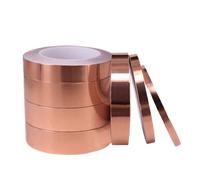 LYVQZPWLR Copper Tape Conductive Adhesive, Copper Foil Tape 10m Single Side Shielding 3-65mm(5mm)