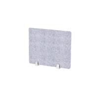 LYVQZPWLR Desk Divider, Foldable Desk Divider, Acoustic Polyester Fiber Desk Divider Privacy Panel Noise Reduction Gray Multiple Sizes(40x40cm)
