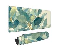 LYVQZPWLR Non Slip Mouse Pad, Mouse Pad Green Multiple Sizes(800x400x3mm)