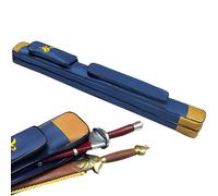 LYVQZPWLR Taichi Sword Carrying Bag, Double Layer Sword Bag Multicolor Multiple Sizes with Pocket(Blu,118cm)