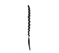 LYVQZPWLRBraiding Hair Extensions, 20Inch Long Straight Synthetic Hair Extension Braided Fishtail Drawstring Ponytail Hair Blonde For Women(1B 26Inch 65g)