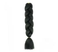 LYVQZPWLRBraiding Hair Extensions, Braiding Hair Extensions 24Inch Braids Hair Synthetic Braiding Hair Black Brown Blonde Blue Red Braids(A23)