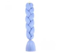 LYVQZPWLRBraiding Hair Extensions, Braiding Hair Extensions 24Inch Braids Hair Synthetic Braiding Hair Black Brown Blonde Blue Red Braids(A33)