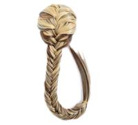 LYVQZPWLRBraiding Hair Extensions, keusyoi Women's Long Straight Extension Adjustable Drawstring With Two Clips Braid Ponytail Synthetic Ponytail Extensions(F2210)