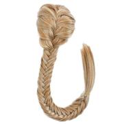LYVQZPWLRBraiding Hair Extensions, keusyoi Women's Long Straight Extension Adjustable Drawstring With Two Clips Braid Ponytail Synthetic Ponytail Extensions(M27613)