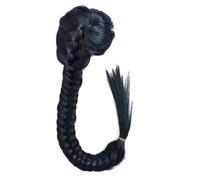 LYVQZPWLRBraiding Hair Extensions, keusyoi Women's Long Straight Extension Adjustable Drawstring With Two Clips Braid Ponytail Synthetic Ponytail Extensions(4)