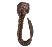 LYVQZPWLRBraiding Hair Extensions, keusyoi Women's Long Straight Extension Adjustable Drawstring With Two Clips Braid Ponytail Synthetic Ponytail Extensions(8)