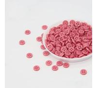 LYVQZPWLRButtons for Craft， 200pcs 6mm Round Mini Resin Buttons, 2 Hole Doll Clothes Buttons(16)